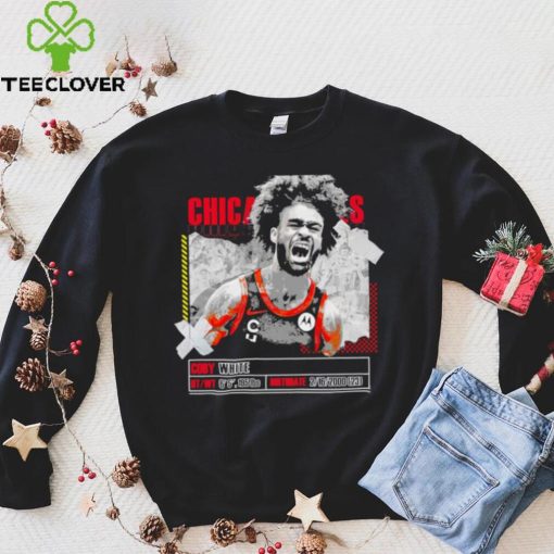 Coby White number 0 Chicago Bulls basketball player pose paper gift hoodie, sweater, longsleeve, shirt v-neck, t-shirt