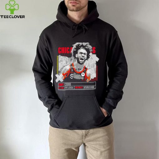 Coby White number 0 Chicago Bulls basketball player pose paper gift hoodie, sweater, longsleeve, shirt v-neck, t-shirt