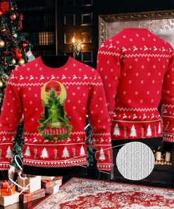 Coca Cola Grinch Snow Ugly Christmas Sweater