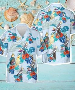 Cockatiel 3D Full Printed Hawaiian Shirt Beach Gift Shirt