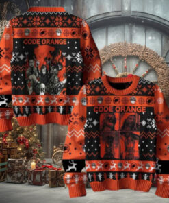 Code Orange Forever Chirstmas Gifts 2024 Xmas For Family And Friends Ugly Sweater