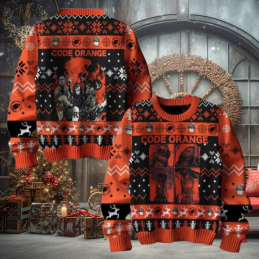 Code Orange Forever Chirstmas Gifts 2024 Xmas For Family And Friends Ugly Sweater