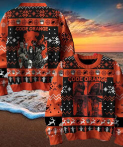 Code Orange Forever Chirstmas Gifts 2024 Xmas For Family And Friends Ugly Sweater
