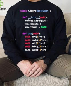 Coding Class Coder Basehuman Def Init Self Coffee Strength Shirt