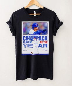 Cody Bellinger National League Comeback Player of the Year poster shirt