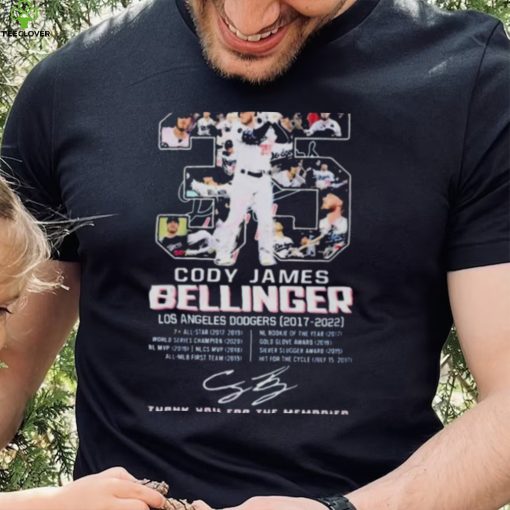 Cody James Bellinger Los Angeles Dodgers 2017 – 2022 Thank You For The Memories T Shirt