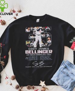 Cody James Bellinger Los Angeles Dodgers 2017 – 2022 Thank You For The Memories T Shirt