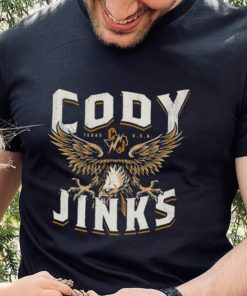 Cody Jinks Eagle Texas Usa Logo Vintage T shirt