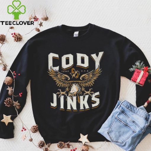 Cody Jinks Eagle Texas Usa Logo Vintage T shirt
