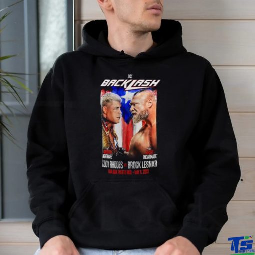 Cody Rhodes & Brock Lesnar Backlash Matchup T Shirt