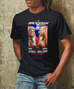 Cody Rhodes & Brock Lesnar Backlash Matchup T Shirt