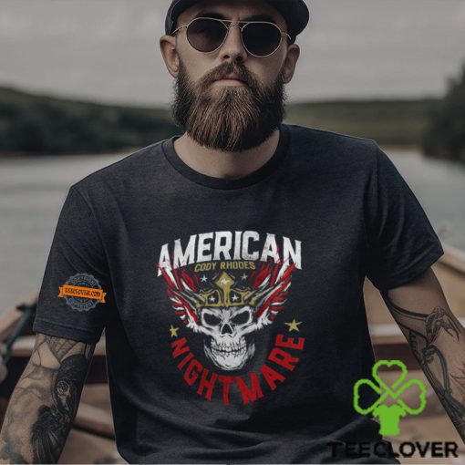 Cody Rhodes Crowned Skull Americana T Shirt