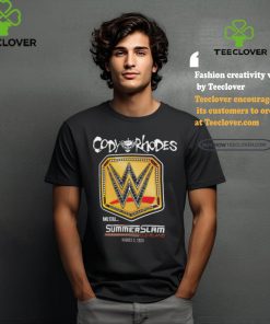 Cody Rhodes SummerSlam 2024 Winner shirt