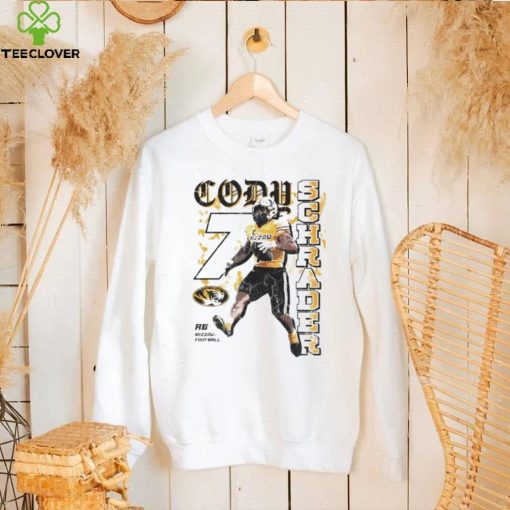 Cody Schrader Mizzou football caricature hoodie, sweater, longsleeve, shirt v-neck, t-shirt