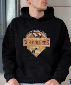 Coe College Kohawks 2023 Ncaa Division Iii Softball Championship Shirt