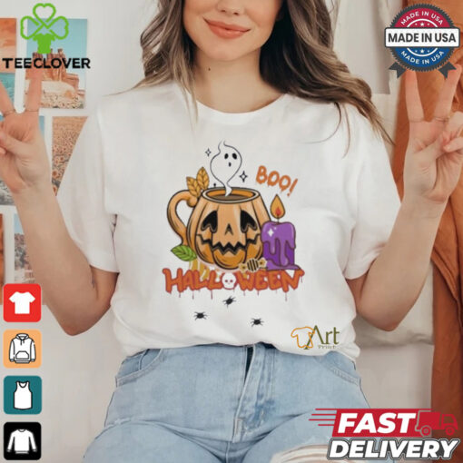 Coffee Boo Halloween Shirt