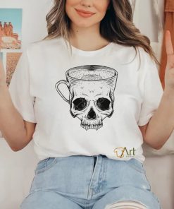 Coffee Cup Skull shirt 2 Coffee Cup Skull shirt