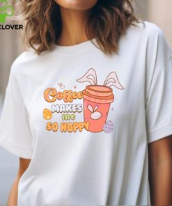 Coffee Makes Me So Hoppy Happy Easter shirt