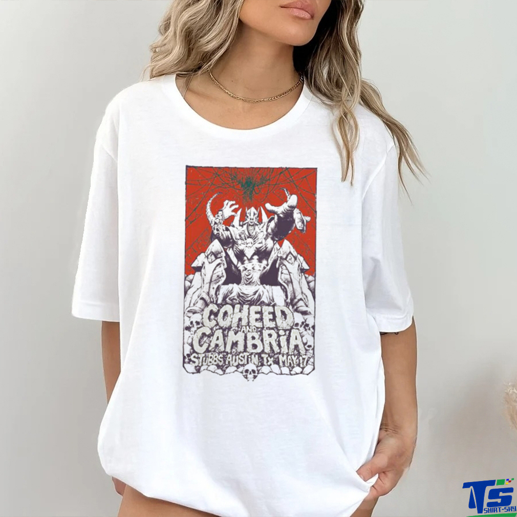 Coheed And Cambria Stubbs Austin, TX May 17 2023 Poster Shirt Coheed And Cambria Stubbs Austin, TX May 17 2023 Poster Shirt