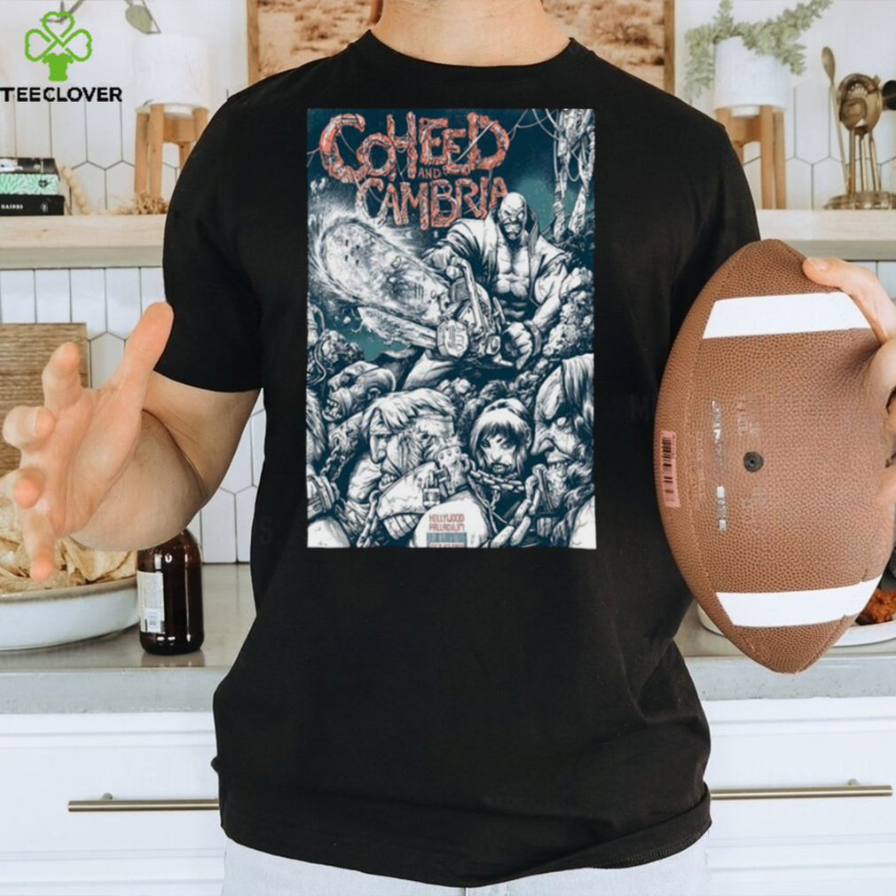 Coheed and cambria los angeles California 10.07.2023 poster shirt Coheed and cambria los angeles California 10.07.2023 poster shirt