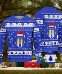 Colchester United Ugly Christmas Sweater Ideal Gift For Fans