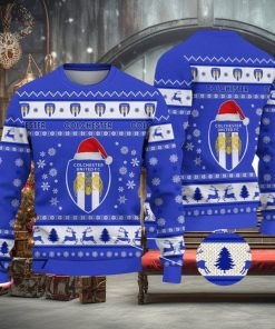 Colchester United Ugly Christmas Sweater Ideal Gift For Fans