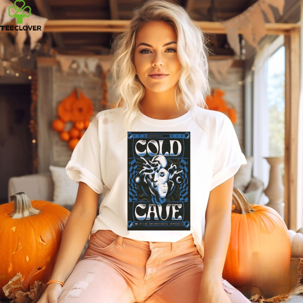 Cold Cave Great American Music Hall Oct 14, 2023 Poster shirt Cold Cave Great American Music Hall Oct 14, 2023 Poster shirt