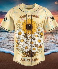 Coldplay And It Was All Yellow Custom Baseball Jersey