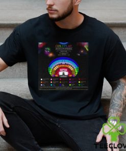 Coldplay Announce Asia And Australia Tour Dates Shirt, Coldplay Music Of The Spheres World Tour T Shirt, Music Of The Spheres Tour 2024 Merch