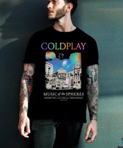 Coldplay Bucharest June 2024 Music Of The Spheres Limited Edition Tour Shirt