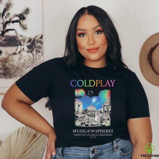 Coldplay Bucharest June 2024 Music Of The Spheres Limited Edition Tour Shirt