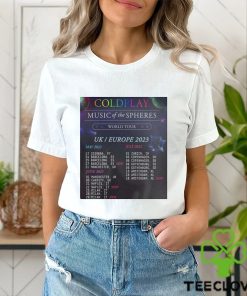 Coldplay Music Of The Spheres Tour 2023 2 T Shirt
