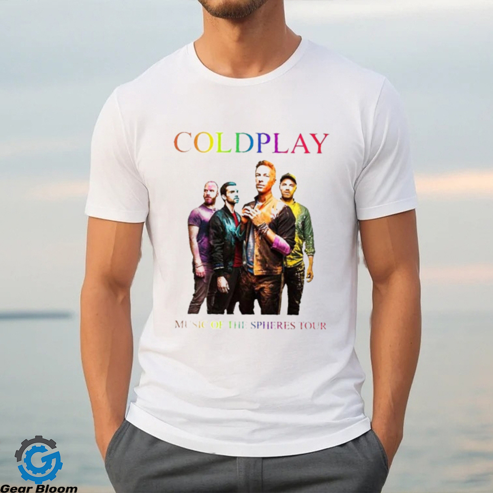 Coldplay Music Of The Spheres Tour 2023 T Shirt Coldplay Music Of The Spheres Tour 2023 T Shirt