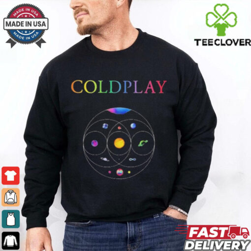 Coldplay Music Of The Spheres World Tour 2025 Live T shirts