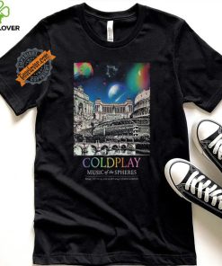Coldplay Stadio Olimpico Rome Italy July 12 16 2024 Poster shirt