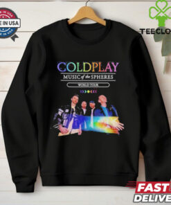 Coldplay World Tour Australia & New Zealand 2024 Shirt