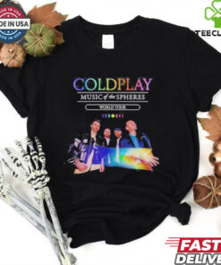 Coldplay World Tour Australia & New Zealand 2024 Shirt