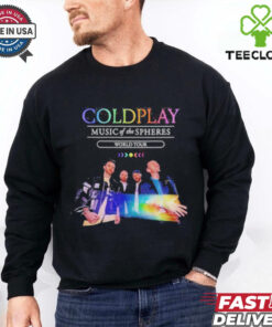 Coldplay World Tour Australia & New Zealand 2024 Shirt