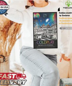 Coldplay aug 21 25 2024 ernst happel stadion in vienna austria poster shirt