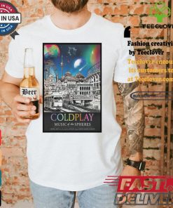 Coldplay aug 21 25 2024 ernst happel stadion in vienna austria poster shirt