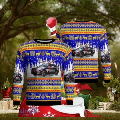 Coldwater Michigan Coldwater City Police Department Ugly Christmas Sweaters Style Gift