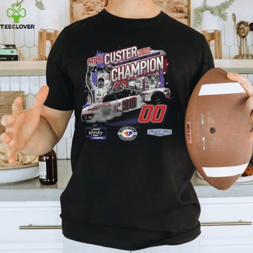 Cole Custer Stewart Haas Racing Team Collection 2023 NASCAR Xfinity Series Champion T Shirt