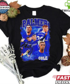 Cole Palmer Chelsea lightning shirt