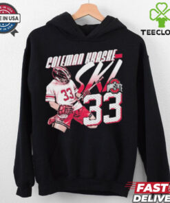 Coleman Kraske SKI 33 Ohio State Graphic Player t shirt