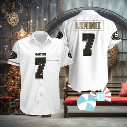 Colin Kaepernick 7 NFL San Francisco 49Ers Hawaiian Shirt