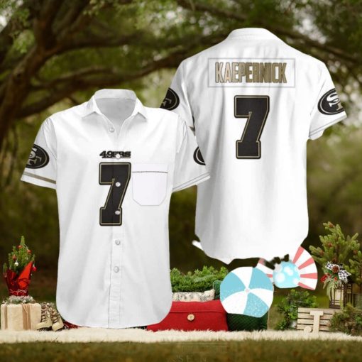 Colin Kaepernick 7 NFL San Francisco 49Ers Hawaiian Shirt