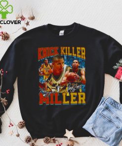 Collage Design Reggie Miller Choke Signature Basketball hoodie, sweater, longsleeve, shirt v-neck, t-shirt