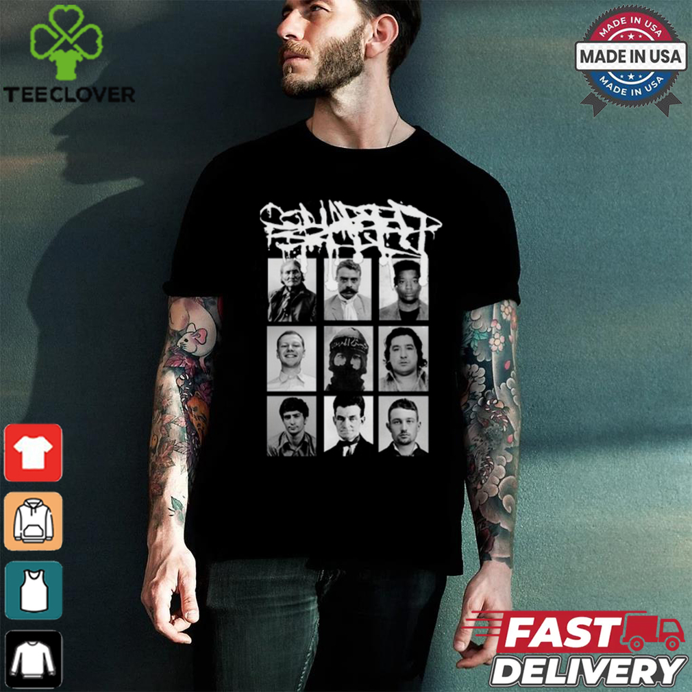 Collapsed Skull Mugshot T Shirt Collapsed Skull Mugshot T Shirt