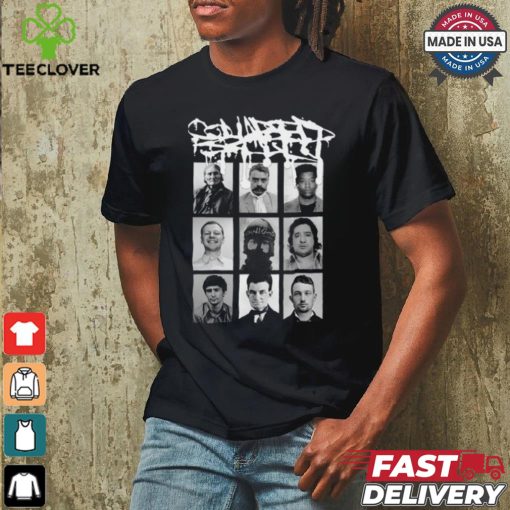 Collapsed Skull Mugshot T Shirt