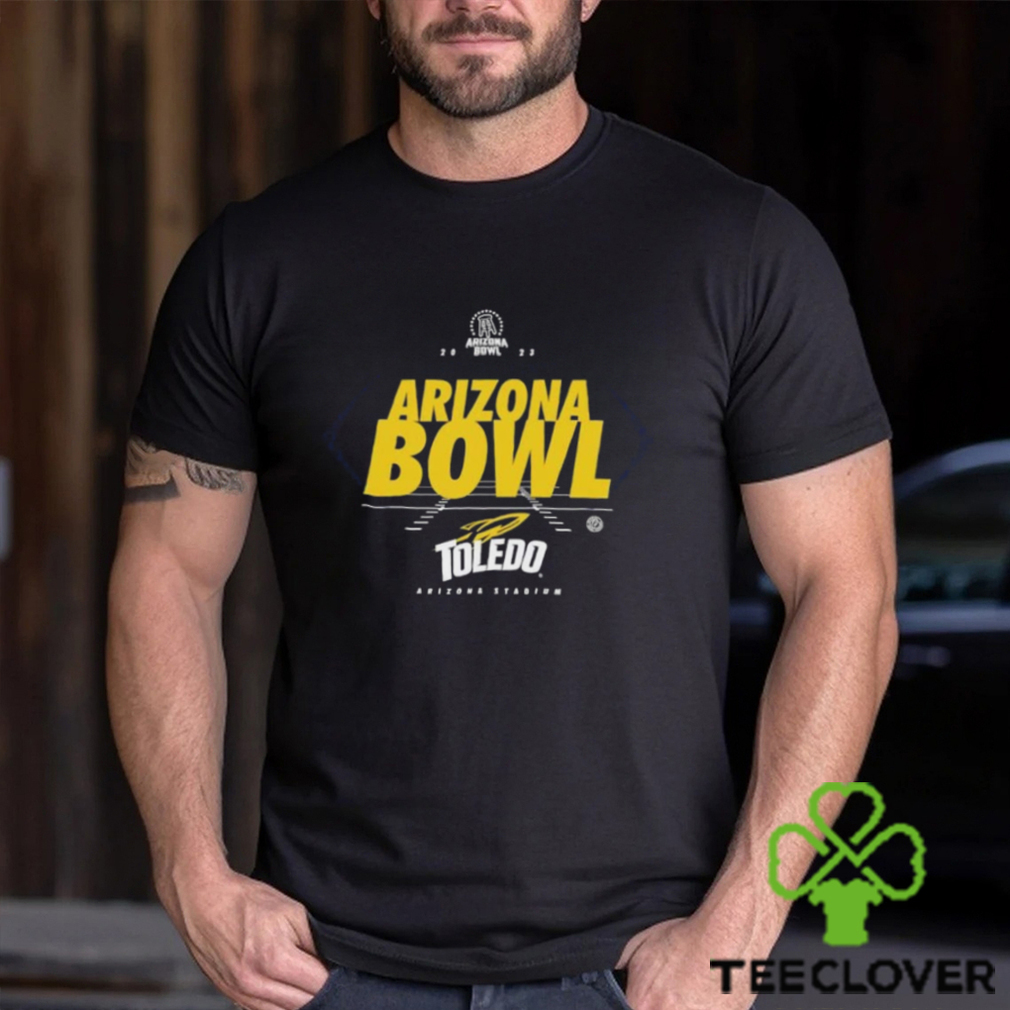 College Football Bowl Games 2023 Arizona Bowl Toledo Rockets Arizona Stadium Logo Unisex T Shirt College Football Bowl Games 2023 Arizona Bowl Toledo Rockets Arizona Stadium Logo Unisex T Shirt
